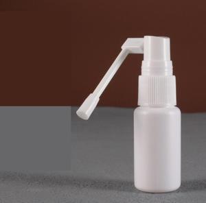 Venta al por Mayor de Botellas de Spray Nasal Vacías de Plástico PET Blanco de 10 ml, 20 ml y 30 ml, Pulverizador Médico <span class=keywords><strong>para</strong></span> <span class=keywords><strong>Garganta</strong></span> con Pulverizador Largo Giratorio - Product Image 3