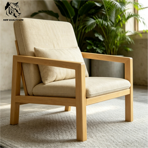 Canapé d'angle écologique, nouveau design, fabrication chinoise, personnalisation à bas prix, petit MOQ, meubles de salon en bois et tissu. - Product Image 1