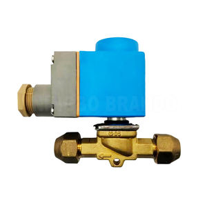 EVR6 032F1212 3/8 Zoll <span class=keywords><strong>2</strong></span>-Wege Normalerweise Geschlossenes Kältemittel-Magnetventil für HVAC-Kühler und Eisbereiter 24VDC 110VAC 220VAC - Product Image 2