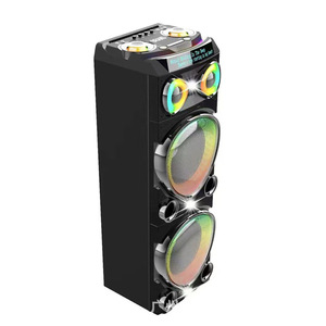 JBA JBA-124 Dual 12 Inch DJ System Bluetooth Speaker With Microphone Karaoke Party Use - Product Image 4