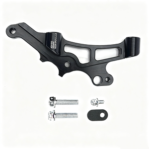 Support d'adaptation d'étrier <span class=keywords><strong>de</strong></span> <span class=keywords><strong>frein</strong></span> <span class=keywords><strong>de</strong></span> moto pour ADV350, pour mise à niveau vers étrier <span class=keywords><strong>Nissin</strong></span> 4 pistons avec disque <span class=keywords><strong>de</strong></span> <span class=keywords><strong>frein</strong></span> flottant <span class=keywords><strong>de</strong></span> 300 mm, pièces <span class=keywords><strong>de</strong></span> modification - Product Image 2