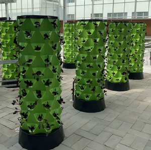 Kit de tour hydroponique verticale de grande taille avec éclairage LED pour la culture, équipement de serre efficace pour le jardinage - Product Image 5