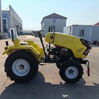 Multi guna kompak Mini traktor mesin pertanian 4WD traktor pertanian penjualan terbaik