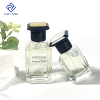 Flacons de parfum en verre vides de haute qualité 30ml 50ml 100ml, emballage de luxe pour parfum, impression sérigraphique, vaporisateur à pompe