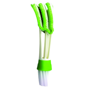 Car Saddles Car <b>Vent</b> Cleaning <b>Brush</b> 16.5cm Green White For Air Conditioner Grille - Product Image 2
