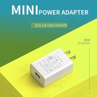 Chargeur de téléphone portable à prix réduit Cantell Adaptateur secteur USB EU US Chargeur mural USB 5V 1A
