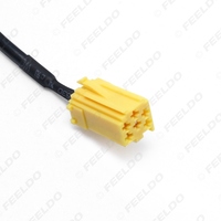 Adaptateur de câble d'entrée auxiliaire pour voiture 3.5MM Audio Player Radio Removal Tool for Fiat Grande Punto Alfa 159