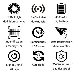 Pistolet de scannage de codes-barres 1d, <span class=keywords><strong>prix</strong></span> d'usine bon marché - Product Image 2