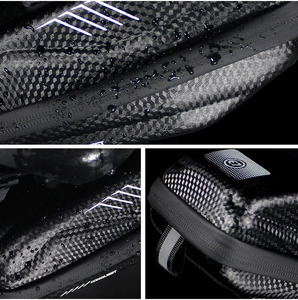 Sacoche de selle de vélo en gros, réfléchissante, coque rigide, étanche, grande sacoche arrière pour VTT, équipement de cyclisme - Product Image 6