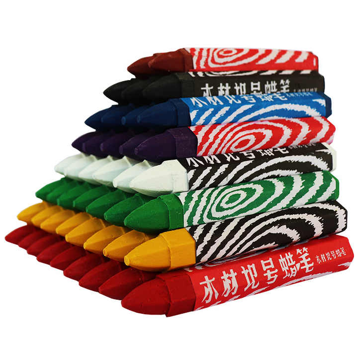 Hot Sale Forest Tools Jumbo Hexagonal Industrial Crayon Marker Crayon for Steel Wood Glass Tire