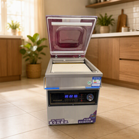 Machine d'emballage sous vide semi-automatique électrique Shengtong 340T pour aliments (légumes, viande) haute efficacité certifiée CE