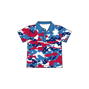 Conjunto de Ropa para Bebé Niño BSSO1789, Diseño Personalizado de Boutique, Estampado de Ciervo y Pato Marrón, Conjuntos para Niños al por Mayor, Conjunto de Manga Corta - Product Image 6