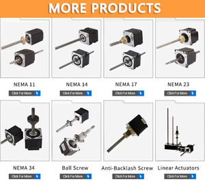 HOLRY 28ZSG 44mm NEMA11 Motor de actuadores lineales de tornillo de bola de estepa híbrido - Product Image 5