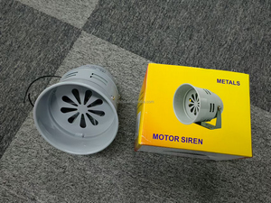 ไซเรนรถมอเตอร์ไซค์โลหะ DC 12V 24V AC 110V <span class=keywords><strong>220V</strong></span> 110DB รถยนต์ไซเรนโจมตีทางอากาศสำหรับอุตสาหกรรม - Product Image 6