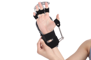 Mediacl déclencheur lisseur corectorer moyen pouce doux exercice doigt main rééducation ovale attelle métal doigt - Product Image 5