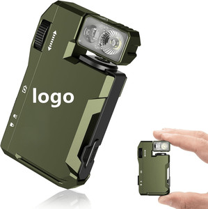 Lampe torche de poche puissante et portable de 400 lumens, RGB, étanche IP65, multi-modes, magnétique, petite, rechargeable, EDC, porte-clés - Product Image 1