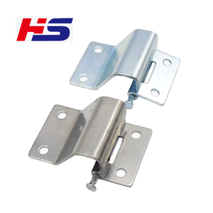 Engsel Tersembunyi Hengsheng Bahan <span class=keywords><strong>Stainless</strong></span> Steel <span class=keywords><strong>SUS304</strong></span>/besi Dapat Disesuaikan 180 Derajat Engsel Tersembunyi untuk Lemari 4 Lubang Engsel Pintu Jendela - Product Image 1
