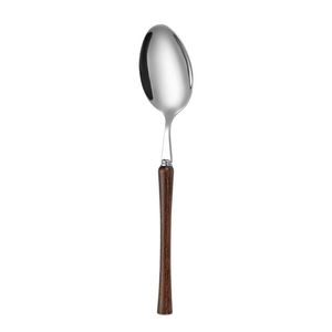 <span class=keywords><strong>Set</strong></span> di posate occidentali a forma di cintura in acciaio inossidabile 304, <span class=keywords><strong>set</strong></span> di posate per <span class=keywords><strong>bistecca</strong></span> con coltello, forchetta e cucchiaio con manico in legno lucido a forma di ala di pollo - Product Image 5