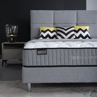 Colchón de futón híbrido tamaño king, cama individual, cama doble