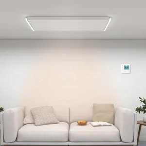 Integrated lighting and heating electric room heaters