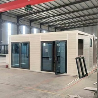 Maison mobile pliable et extensible de luxe en conteneur préfabriqué 20FT 40FT