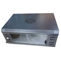 19 inci gcabling kandang data telekomunikasi kotak dinding mini rak server pintu kaca kecil DDD 4u 6u 9u 12u kabinet jaringan dudukan Dinding
