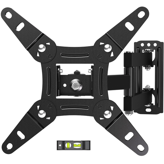 CHARMOUNT MAX VESA 200*200mm Swivel Single Arm TV Bracket Wall Mount Suitable 32 Inch Smart LED TV