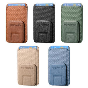 Coque de protection anti-chute HaiPai Street Fashion en PU texture fibre de carbone avec support pour iPhone 17 et protection caméra - Product Image 1