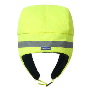 <span class=keywords><strong>Casco</strong></span> <span class=keywords><strong>de</strong></span> <span class=keywords><strong>Seguridad</strong></span> <span class=keywords><strong>de</strong></span> Alta Visibilidad <span class=keywords><strong>con</strong></span> <span class=keywords><strong>Orejeras</strong></span> <span class=keywords><strong>de</strong></span> Piel Sintética <span class=keywords><strong>de</strong></span> Conejo, Estilo Trapper Bomber, para Nieve, Invierno, Esquí, <span class=keywords><strong>con</strong></span> Cinta Reflectante, Certificado EN13356 - Product Image 6