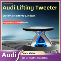 Speaker lampu LED cahaya Ambient, dengan Tweeter pengangkat dan klakson tiga kali lipat untuk Audi A4 A5 kondisi baru