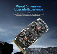 Nouvelle carte graphique de jeu haute définition RX 580 8 Go 2048 processeurs de flux DirectX 12 avec refroidissement par ventilateur pour PC de bureau - PUBG