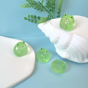 Mini Ranas de Resina, 100 Piezas, Figuras Verdes Pequeñas, Miniaturas de Plástico, Ranas Diminutas para Esconder <span class=keywords><strong>en</strong></span> el Jardín, Decoraciones para el Año Nuevo Chino - Product Image 3