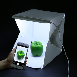Mini Shooting Tent <b>Box</b> 20cm LED <b>Soft</b> <b>Light</b> USB Powered Product Photography Studio Accessory - Product Image 4