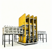 Presse de vulcanisation hydraulique professionnelle à cadre pour caoutchoucs, avec boîte de vitesses, roulement de moteur, maintien automatique de la pression et contrôle PLC