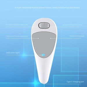 Luie Muis Bluetooth Draadloze Vingermuis Creatieve Persoonlijkheid Usb Opladen Mobiele Telefoon Afstandsbediening Muis - Product Image 3