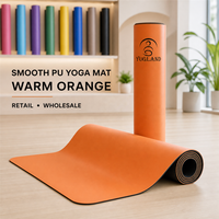 Tapis de yoga Yugaland Clinical Pro Smooth PU, extra épais, haute résilience, antidérapant, pour la correction de la posture, vente en gros