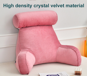 Tête de lit à mémoire ronde de type bonbon personnalisée grand oreiller de soutien du cou avec dossier de traversin - Product Image 4