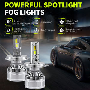 Nouvelle ampoule de <span class=keywords><strong>phare</strong></span> LED à double couleur contrôlée par application, stroboscopique, 65W, <span class=keywords><strong>phare</strong></span> 3000K 6000K, étanche, feux de brouillard pour toutes les voitures - Product Image 6