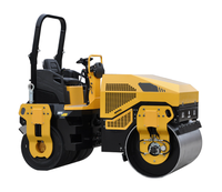 Compacteur routier à double tambour économique RWYL51C, mini-compacteur de sol de 2 tonnes, haute efficacité, à prix avantageux, à vendre