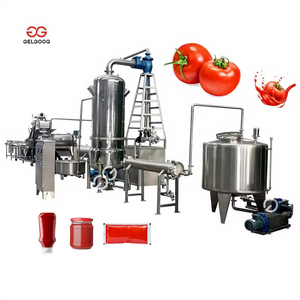 Gelgoog Industriële 28-30 Brix Schaal Kleine Tomatenpuree Saus Ketchup Maken <span class=keywords><strong>Processor</strong></span> Machine Verwerkingslijn - Product Image 1
