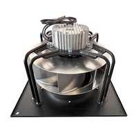 Ventilateur à haute efficacité EC 380V 50/60Hz 2200RPM 4260W 0-10V PWM RS485 avec contrôle de vitesse pour réaménagement de unités de traitement d'air (AHU)