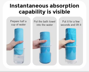 Taşınabilir büyük yumuşak plaj Yoga kaymaz hızlı kuruyan ter emici Mini 2 taraflı spor spor havlu - Product Image 3