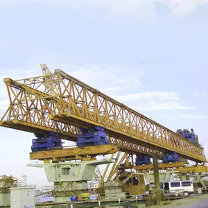 Lanceur de faisceau de pont à double poutre de capacité de 200 tonnes de type treillis à bon prix