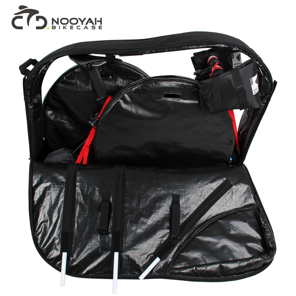 3170）NOOYAH 自転車バッグ　キャリーバッグ　キャスター付き NOOYAH Bike Travel Bag Bicycle Transport Bag Road Bike Case