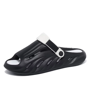 Sandales d'été pour hommes, respirantes, tendance, durables, en EVA, décontractées, légères, antidérapantes, ajourées, à enfiler, pour l'extérieur - Product Image 2