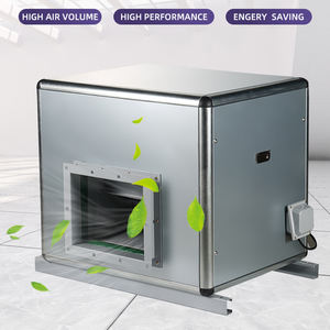 BF4e/4d-200 औद्योगिक वेंटिलेशन फैलाव आग धुआं निकालने चांदी कैबिनेट फ्यूम हुड - Product Image 2