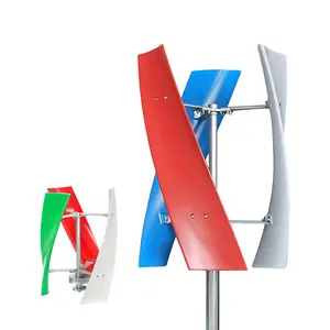 Hot Sale 10kw 220v Small Vertical Wind Turbine Low Speed Home Windmill Dor Roof Mounted