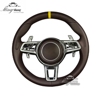 Le volant en fibre de carbone personnalisé à vente chaude convient à une utilisation directe sur Porsche Cayenne Macan Panamera 718 911 991.2 992.1