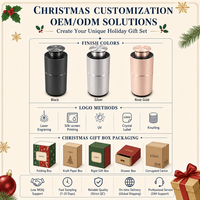 Produits tendance de Noël 2026, diffuseur d'huiles essentielles, style luxueux, diffuseur de parfum électrique automatique pour voiture, cadeau avec logo personnalisé