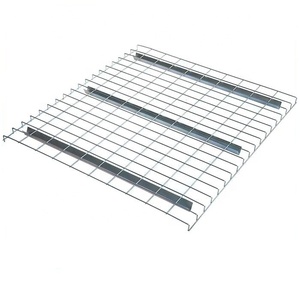 Le rayonnage à palettes d'entrepôt prend en charge les panneaux de terrasse en treillis métallique d'acier galvanisé soudé par canal en <span class=keywords><strong>U</strong></span> - Product Image 1